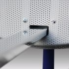 Антенна Lans перфорированная офсетная-80 с азимутальной фиксированной подвеской темная изображение 2