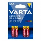 Батарейка Varta Longlife Max Power / Max Tech AAA LR03 (упаковка 4шт) 04703101404 изображение 3