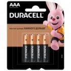 Батарейка Duracell AAA LR03 Basic MN2400 1,5V алкалиновая (упаковка 4шт) 116085 изображение 2