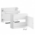 Щит пластиковый накладной Legrand Nedbox на 12 (+1) модулей белая дверь шины N+PE изображение 2