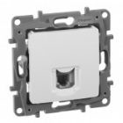 Розетка телефонная Legrand Etika 1хRJ11, белый изображение 2
