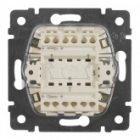 Выключатель двухклавишный Legrand Valena белый изображение 3