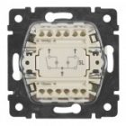 774428 Выключатель двухклавишный Legrand Valena с подсветкой белый изображение 3