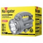 Фонарь Navigator 94 963 NPT-SP09-ACCU прожектор CREE 3W+4LED аккумулятор 4V 4Ah изображение 2