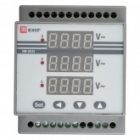 Вольтметр EKF VD-G33 цифровой на DIN трехфазный изображение 2