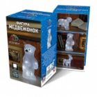 Акриловая светодиодная фигура Медвежонок, 10LED 12х22х13см, питание от 3AAA (не входят в комплект) изображение 16