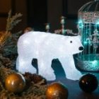 Акриловая светодиодная фигура Медведь, 24LED 34.5х12х17см, питание от 3AA (не входят в комплект) изображение 8
