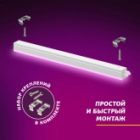Светильник светодиодный для зелени и досветки комнатных цветов ЭРА FITO-16W-Т5-N красно-син. спектра изображение 8