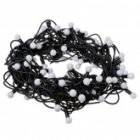 Гирлянда светодиодная TDM Шарики 100LED, 10м, многоцветн, каучук черный, посл.подключ., 250В, IP65 изображение 3