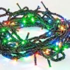 Гирлянда Твинкл Лайт Neon-Night 10 м, черный ПВХ, 100 LED, 230V IP65 цвет мультиколор изображение 6
