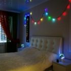 Гирлянда мультишарики D17,5мм, 20м, черный ПВХ, IP65 230V 200LED, цвет RGB изображение 9