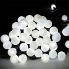 Гирлянда мультишарики D45мм, 10м, черный ПВХ, IP65 230V 40LED, цвет белый изображение 2