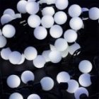 Гирлянда мультишарики D45мм, 10м, черный ПВХ, IP65 230V 40LED, цвет белый изображение 3