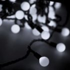 Гирлянда мультишарики D45мм, 10м, черный ПВХ, IP65 230V 40LED, цвет белый изображение 7