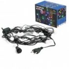 Гирлянда мультишарики D18мм 5м, темно-зеленый ПВХ 30LED, цвет RGB 230V изображение 2