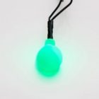Гирлянда мультишарики D18мм 5м, темно-зеленый ПВХ 30LED, цвет RGB 230V изображение 4