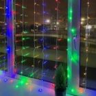 Гирлянда бахрома светодиодная ENIZ-01M LED Дождь/Занавес 1,8x1,5m мультиколор 8 режимов, 220V, IP20 изображение 4