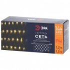 Гирлянда ENOS-01B ЭРА LED Сеть 1,2x1,5m теплый свет, 24V, IP44 изображение 7
