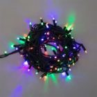 Гирлянда модульная Дюраплей LED, 20м 200 LED черный каучук мульти изображение 3