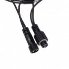 Гирлянда модульная Дюраплей LED, 20м 200 LED черный каучук мульти изображение 6