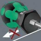 Компактная отвертка Wera Stubby с короткой ручкой и жалом плоская шлиц 1.2 x 6.5 x 24.5mm 335 SL изображение 6