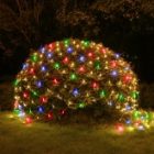 Садовая гирлянда ЭРА 150 LED на солнечной батарее мультиколор 2х1,35 м ERAUF024-16 изображение 3