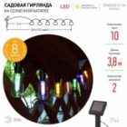 Садовая гирлянда ЭРА ERAGS012-04 10 подсвечиваемых светодиодами лампочек изображение 2