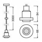 Ретро патрон Ledvance Е27 Vintage 1906 PenduLum PRO Gold 4058075153868 изображение 3