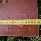 Плита для закрытия кабеля Россия ПЗК 480х480х16 с надписью ОСТОРОЖНО КАБЕЛЬ изображение 2