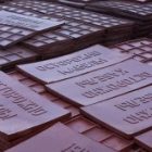 Плита для закрытия кабеля Россия ПЗК 240х480х16 с надписью Осторожно Кабель изображение 2