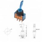 Тумблер Rexant 12V 20А (3c) Вкл/Выкл однополюсный с синей подсветкой изображение 2