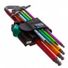 Набор Г-образных ключей Wera метрических, BlackLaser, 7шт, 950 SPKL/7B SM Multicolour Magnet изображение 2