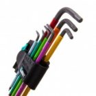 Набор Г-образных ключей Wera метрических, BlackLaser, 7шт, 950 SPKL/7B SM Multicolour Magnet изображение 3