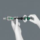 Комплект инструментов с трещоточным ключом Вера из 43 предметов 8100 SA/SC 2 Zyklop Speed, 1/4 дюйма изображение 5