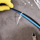 Хомут-стяжка кабельная Rexant нейлоновая 100x2,5 мм белая [упаковка 100шт] изображение 3