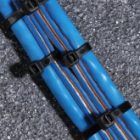 07-0201 Хомут-стяжка кабельная Rexant нейлоновая 200x3,6 мм черная [упаковка 100шт] изображение 3