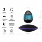 Беспроводная колонка Gauss 5W RGB 220-240V/5V Li-ion 1000mA левитация LED изображение 3