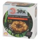 Садовая гирлянда ЭРА ERASF22-42 на солнечной батарее Нить теплый свет 100 microLED, 10м IP44 изображение 2