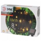 Садовая гирлянда ЭРА ERASF22-41 на солнечной батарее Занавес 1,5x1,5m, 192 LED IP44 изображение 2