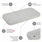 Светильник трековый трехфазный ЭРА STR-31-WB-40K-W45 панель 45W 4000K 4000Lm белый изображение 9