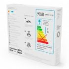 Светильник светодиодный Gauss 18W 3000K 1390Lm IP20 230V квадрат L200x30mm l-150 декоративное стекло изображение 3