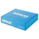 Люк Simon KF400-1 на 8 модулей 45х45мм и 4 модуля 22,5х45мм 250х327мм глубина 64мм серый изображение 3
