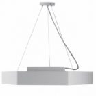 Светильник светодиодный Geometria ЭРА Hexagon SPO-124-W-40K-051 51W 4000K 3900Lm IP40 800x800x80 изображение 6