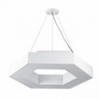 Светильник светодиодный Geometria ЭРА Hexagon SPO-124-W-40K-051 51W 4000K 3900Lm IP40 800x800x80 изображение 5