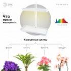 Светильник светодиодный для растений напольный ЭРА FITO-20W-QLED-W IP40 500x220x490mm белый 784218 изображение 5