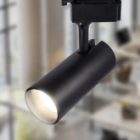 Светильник светодиодный трековый однофазный ЭРА TR5-20 COB BK 20W 4000K 1400Lm черный изображение 2