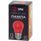 Лампа светодиодная ЭРА STD ERARL50-E27 3W груша красный для белт-лайт изображение 5
