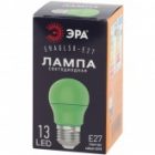 Лампа светодиодная ЭРА STD ERAGL50-E27 3W груша зеленый для белт-лайт изображение 5