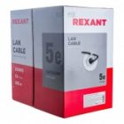Кабель витая пара Rexant экранированный FTP 2PR 24AWG cat 5e CU outdoor/уличный 4 жилы [305м] (провод для интернета) изображение 2