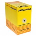 Кабель витая пара PROconnect неэкранированный UTP 4PR 24AWG cat 5e CU серый [305м] (провод для интернета) изображение 2